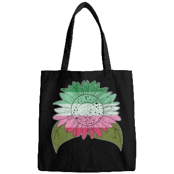 Discover Abrosexual sunflower gift LGBT Abrosexual Bags
