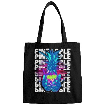 Discover Pineapple Illustration Bags