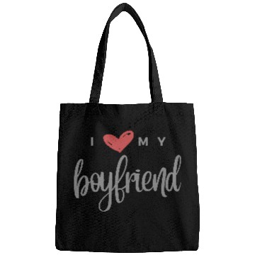 Discover I Love My Boyfriend Bags