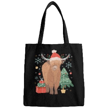 Discover Scottish Highland Cow Christmas Costume Bags