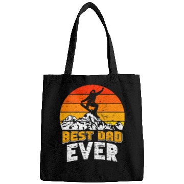 Discover Snowboarder Best Dad Ever Snowboarding Freestyle Bags