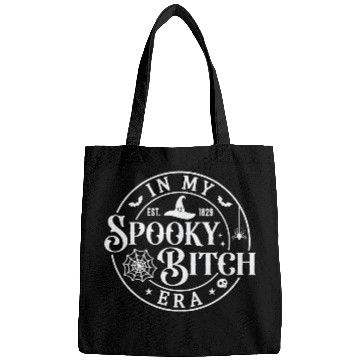 Discover Spooky Witch Design Ready for Halloween Night Bags