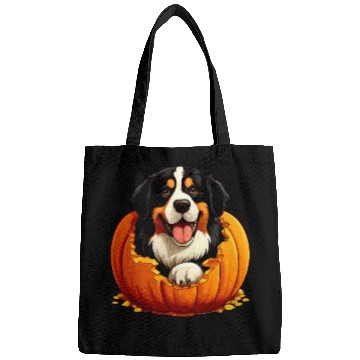 Discover Halloween Bernese Mountain Dog Bags