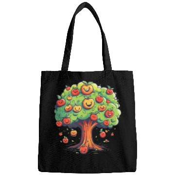 Discover Apples Tree Fruit Orchard Apple Picking Cute Bags