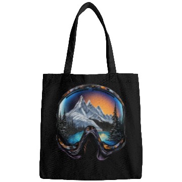 Discover Skiing Ski Googles Mountains Alps Skier Bags
