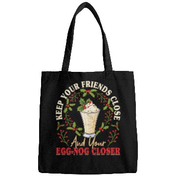 Discover Keep Your Friends Close Eggnog Closer Ice Cream Bags