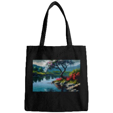 Discover nature painting Bags