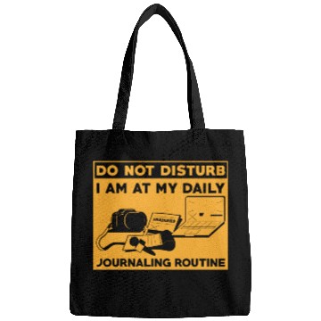 Discover Journaling Routine Funny Do not Disturb Journaling Bags