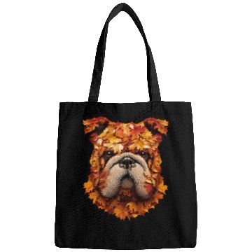 Discover Pug dog autumn pug Bags
