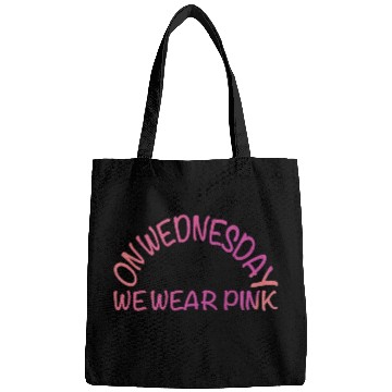 Discover on wednesday we wear pink Bags