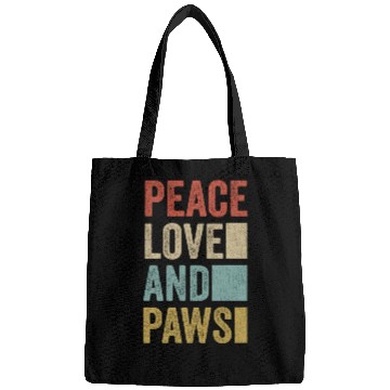 Discover Peace Love And Paws Bags