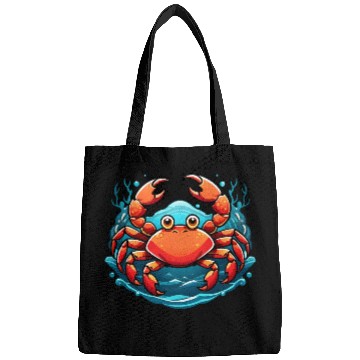 Discover funny crab Bags