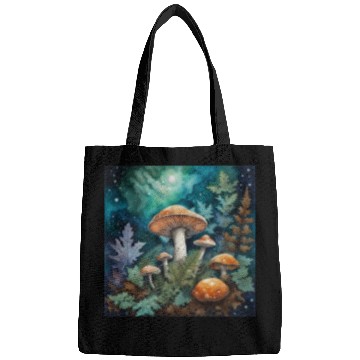Discover Full Moon Mushroom Nature Bags