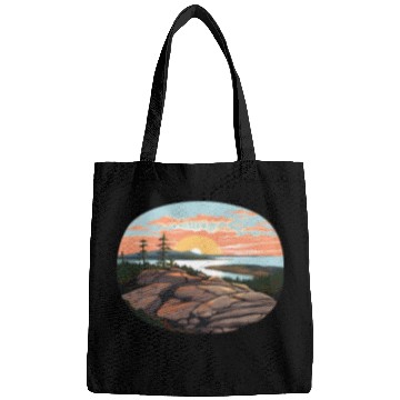Discover Cadillac Mountain Sunrise Bags