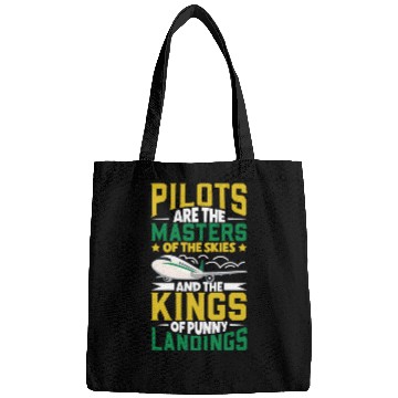 Discover Pilot Aviation Airplane Airline Future Pilots Bags