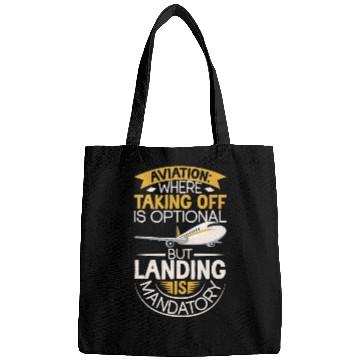 Discover Pilot Aviation Airplane Airline Future Pilots Bags