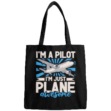 Discover Pilot Aviation Airplane Airline Future Pilots Bags