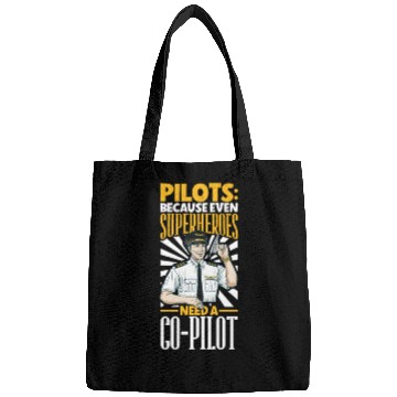 Discover Pilot Aviation Airplane Airline Future Pilots Bags