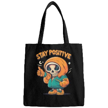 Discover Stay Positive Designs Bags