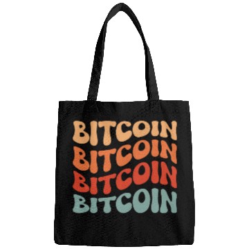 Discover Vintage Bitcoin Design Bags