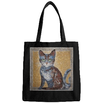 Discover mosaic cat Bags