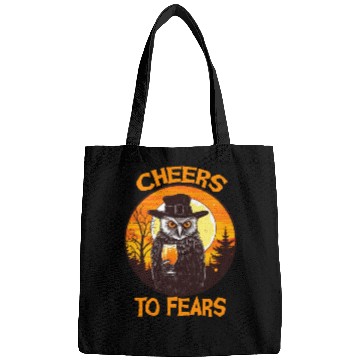 Discover Halloween beer owl retro gift Bags