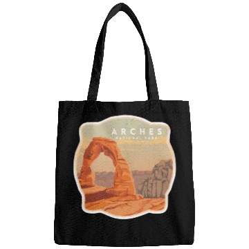 Discover Arches National Park Stickers Bags