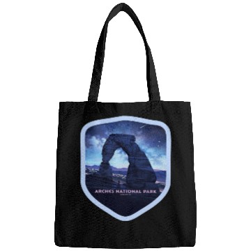 Discover Arches National Park Stickers Bags