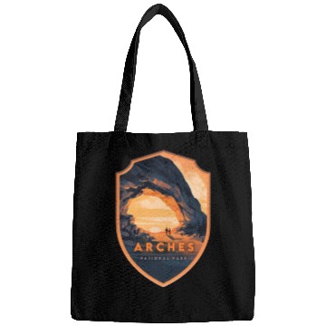 Discover Arches National Park Stickers Bags