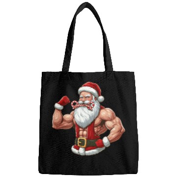 Discover Muscular Santa Fit for the holidays Bags