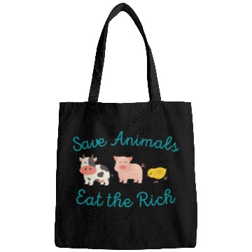 Discover Save Animals Eat the Rich Bags