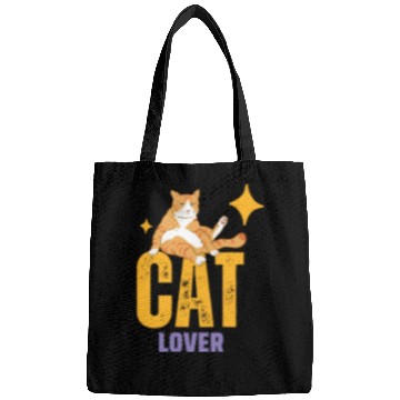 Discover Cat Lover Feline Fanatic Bags