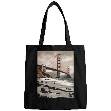 Discover Golden Gate Bridge California Bags, Golden Gate