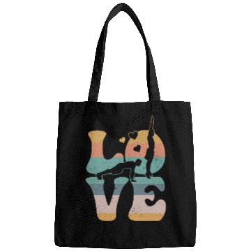 Discover Burpees Workout Gym LOVE Bags