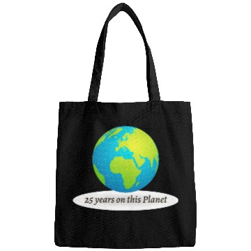Discover 25 years on this Planet Earth Bags