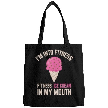 Discover I'm into Fitness Ice Cream in My Mouth Bags