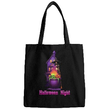 Discover The Halloween Night Witch Bags