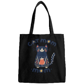 Discover cat mom , cute cat , I love my cat , animal , pet Bags