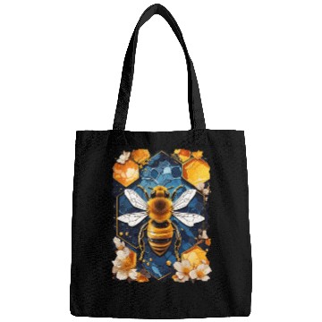 Discover Artistic honeycomb and bee Bags
