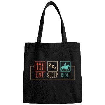 Discover Eat Sleep Ride Horse Repeat Ridding Horse Lovers Bags