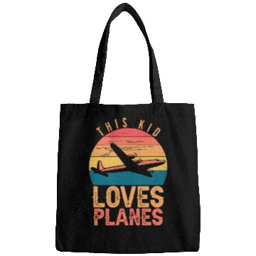Discover This Kid Loves Planes Bags