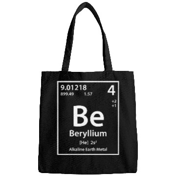 Discover Beryllium Element (white) Bags