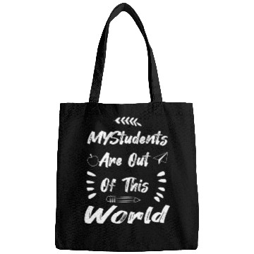 Discover Teacher gift Students funny Cute World Design Bags