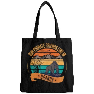 Discover Uganda Gorilla Our Primate Friends Bags