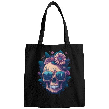 Discover Floral Skull | C01 Bags