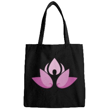 Discover Meditative Lotus Tranquility Design Bags