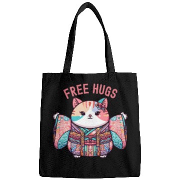 Discover Free hugs from Japanese cat Bags
