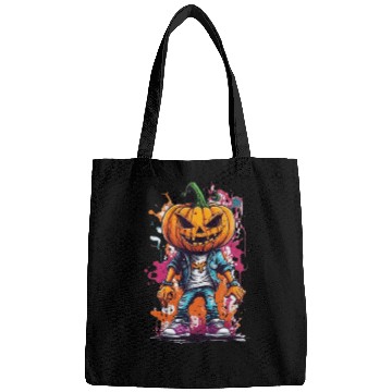 Discover Unleash Spooky Creativity: Colorful Graffiti Bags