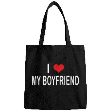 Discover I Love My Boyfriend Bags