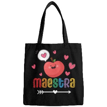 Discover Maestra Bilingual Spanish Teacher team Bags